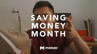 MONZO MONTH CHALLENGE  BUDGETING USING MONZO IN LONDON [upl. by Leirda]