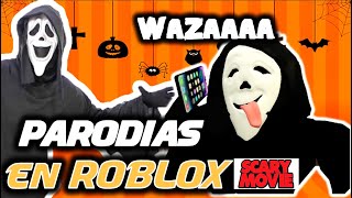 PARODIAS SCARY MOVIE EN ROBLOX🤣Roblox scarymovie movie parodia [upl. by Nylekoorb]