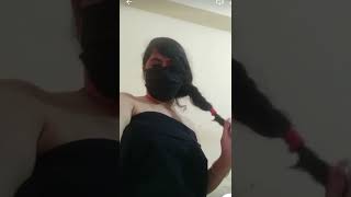 Black Color Saree Outlook  Tango Live Video Periscope Angels Dance  Bigo Live Tutorial 06 [upl. by Vincenty]