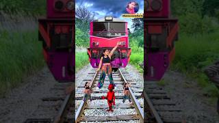 Aayi Nai Stree 2 song tree Instagram viral dancer one joker railway track danceshorts [upl. by Dnomsed]