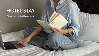 ［ Hotel stay ］ひとりホテルステイ｜社会人の自分のためにする贅沢📚 [upl. by Ainomar]