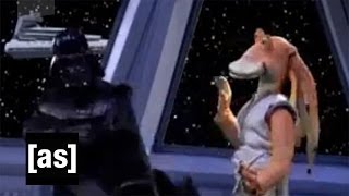 Jar Jar Returns  Robot Chicken  Adult Swim [upl. by Emory]