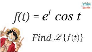 7116 Find Laplace Transform of etcost  DE [upl. by Carling]