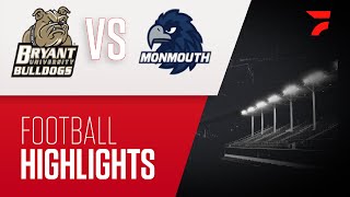 Highlights Bryant vs Monmouth  2024 CAA Football [upl. by Rosenblatt]