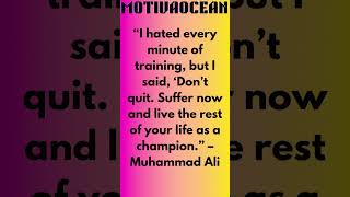 quotStruggle Today Champion Tomorrow 💪 – Muhammad Ali’s Secret to Successquot [upl. by Esir]