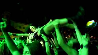 Hypocrisy  Metaldays 2013  crowdsurfing Girl [upl. by Anert]