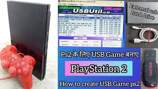 ps2 ke liye usb game kese banaye  how to create ps2 usb game  make usb games for ps2 [upl. by Sualokcin743]