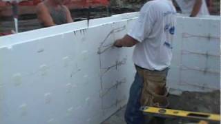 LiteForm Insulating Concrete Forms  Fast Track to Frost Footing Construction [upl. by Eirek909]