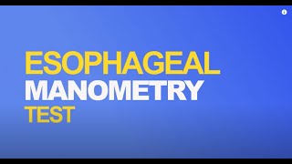 How to Prepare for Your Esophageal Manometry Test  UCLA Health [upl. by Oidiple]