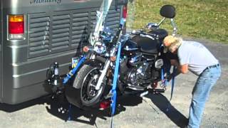 Motorcycle Lift Demo [upl. by Byrn]