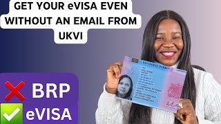 Switch from BRP to EVisa  Have a UK BRP You MUST register for eVisa Step by step guide brp [upl. by Alyl]