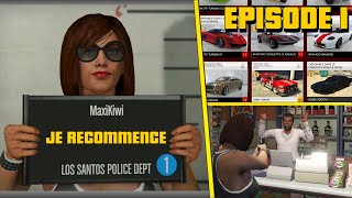 JE RECOMMENCE à ZERO sur GTA Oline  EPISODE 1 [upl. by Jacobson]