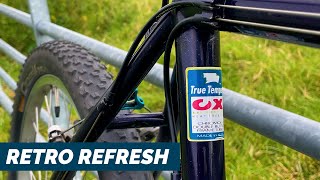 A Retro MTB Refresh  1993 KHS Montana Pro Mountain Bike Build [upl. by Fabi]