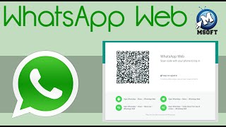 WhatsApp Web الحل الامثل لاستخدام واتساب على حاسوب  Msoft [upl. by Anifesoj]