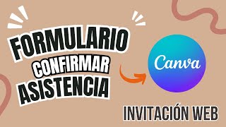 ✅️Como hacer un FORMULARIO en Canva [upl. by Nyahs]