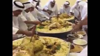 Arab Wedding Night Dinner Party  Walima Marriage Dinner [upl. by Eahsan]