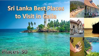 Sri Lanka Best Places to Visit in Galle  Galle Travel Places 21 Best Places To Visit In Galle [upl. by Rider]