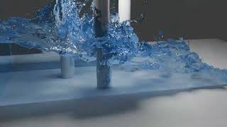 Water Animation with Blender and Subtle Caustics [upl. by Herculie245]