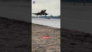 Departure of phantom fighter aircraft shorts aviation airforce [upl. by Grussing]