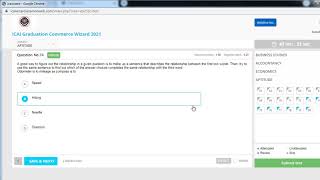 ICAI commerce wizard mock test and Important questions for CA Foundation  ICAI commerce wizard [upl. by Spear]