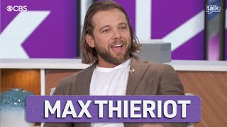 Max Thieriot Had A Fire At His Home  The Talk [upl. by Nesbitt]