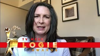 Pamela Rabe accepts the Logie for Most Outstanding Actress  TV Week Logie Awards 2018 [upl. by Ruben]