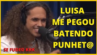 🐮 LUISA PEGOU VITÃO NA PUNHET  Flow Podcast Vitão  Vitão Podcast  Cortes Podcast  Podcast Vitão [upl. by Vitalis598]