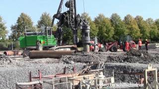 Emscher Renaturierung Baustelle Nordsternpark 4 LB 36 [upl. by Akcir]