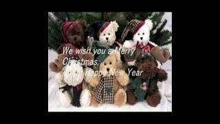 Christmas Songs  We Wish You a Merry Christmas Lyrics [upl. by Itnaihc]