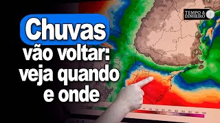 Chuvas vão voltar veja quando e onde na previsão do Ronaldo Coutinho [upl. by Annahsohs]