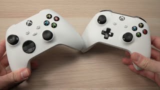 Xbox Series S Controller VS Xbox One Controller [upl. by Eelessej824]