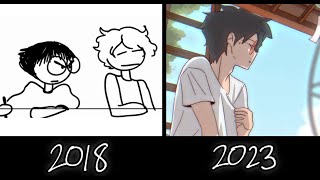 my 5 years of animation progress [upl. by Haimerej]