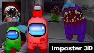 Imposter Hide Online 3d Horror Gameplay  Among Us 3D [upl. by Iddo697]