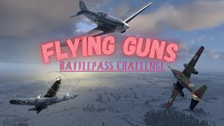 War Thunder Battle Pass Task  Flying with Big Calibers [upl. by Avuha424]