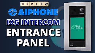 Review Aiphone Intercom Entrance Panel IXGDM7HIDA  Latest Update [upl. by Itnuahsa]