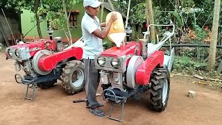 Day5  Running My Power Tiller Continuously For 24 Hours  My Power Tiller Complete 1st 100hrs [upl. by Nyasuh]