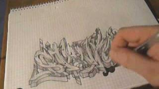 Graffiti Sketch Drawing 16  quotSTANKIquot requested [upl. by Canning]