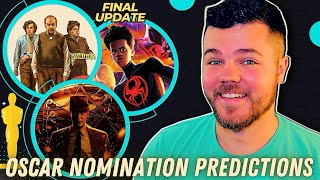 2024 Oscar Nomination Predictions FINAL [upl. by Yreffeg630]