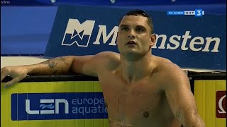 50m Freestyle MEN Semifinals  LEN European SC Swimming Championships 0510 Dec 2023 Otopeni [upl. by Craggy]