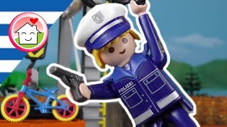 Playmobil ταινία αστυνομία Κλέφτης ποδηλάτου  Οικογένεια Οικονόμου [upl. by Nylidnam817]