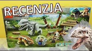 LEGO Jurassic World Indominus Rex kontra ankylozaur 75941  RECENZJA [upl. by Kellda]