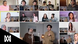 Reza Darmawangsa vs Eltasya Natasha SINGOFF TIKTOK SONGS PART 17 quotkiw cukurukukquot  REACTION MASHUP [upl. by Gnehs]