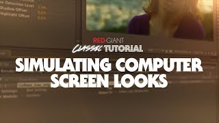 Classic Tutorial  Simulating Computer Screen Looks [upl. by Onileva]