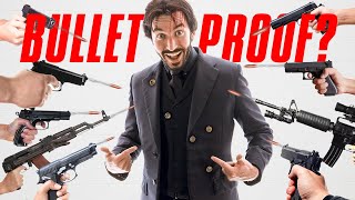 Making a BULLETPROOF John Wick Suit in Real Life [upl. by Gerick]