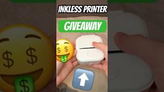 Inkless Printer Giveaway ✅ student tech gadgets giveaway notes sticker [upl. by Nidya]