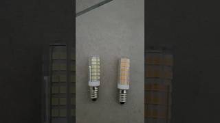 The color temperature of a 2700K vs 6500K LED bulb [upl. by Ilwain]