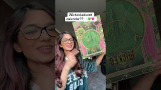 😱 UNBOXING THE OFFICIAL WICKED ADVENT CALENDAR [upl. by Tabina]