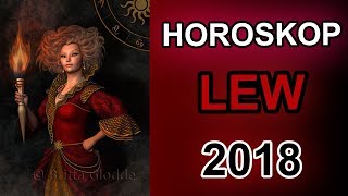 HOROSKOP 2018  LEW  HOROSKOP NA ROK 2018 [upl. by Sasnett]