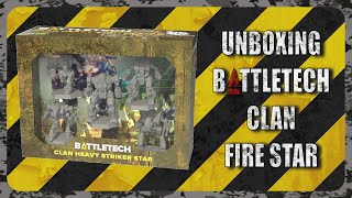 Unboxing Battletech Clan Fire Star  TTM Ep045 [upl. by Elockcin277]