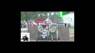 Mike Hurtt Mean Irene Glenford OH shorts tractorpulling tractors pulling fortheloveofpulling [upl. by Enylcaj]